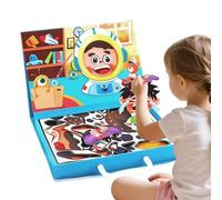 Juego De Ensamblaje Amantado Genérico - Actividad Cara Magnética, Ropa Creativa | Para Adolescentes Bebés Y Familia Estimula Imaginación Resolución Problema Entretenimiento Escuela