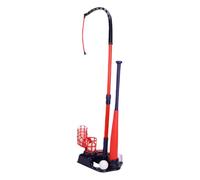 Juego de Entrenamiento de Béisbol para Niños, Entrenador Ergonómico Apto para Niños con Jarra Automática para Diversión en Interiores y Exteriores, Plástico Versátil y Duradero