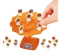 Juego De Equilibrio | Actividades Educativas de Apilamiento para Padres e Hijos - Juego de Equilibrio Familiar con Piezas para Apilar - para Uso en Mesa, Hogar, Interior, Exterior, Viaje, Fiesta, Noch