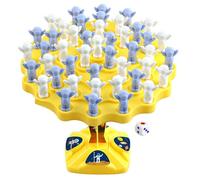 Juego de equilibrio de astronautas - para apilar 17x17x11cm | Árbol de equilibrio de mesa educativo para, coordinación -mano, juego interactivo entre padres e hijos, | Ju