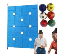 Juego De Equipo Building Tarp Con Agujeros Para Aprendizaje En Grupo,Juego Educativo Y Para Empresas - Accesorios de Desafío Deportivo Exterior para Eventos Comunitarios, Empresas y Escuelas
