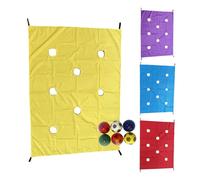 Juego de equipo cooperativo, desafío grupal al aire libre, actividad de coordinación de con agujeros, constructor de habilidades múltiples, juego de movimiento interactivo, impermeable para