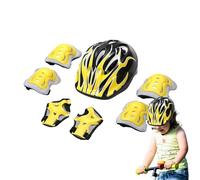 Juego de equipo de protección para niños, a prueba de golpes, rodilleras para niños pequeños, rodilleras transpirables para patineta para niños, rodilleras para actividades al aire libre