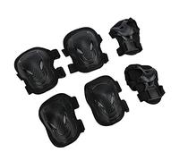 Juego de Equipo de Protección para Patines, Equipo de Protección Deportivo, Cómodo, Portátil con Rodillera, Codera, Muñequera, Bolsa de Malla para Bicicleta para Scooters para Patinaje