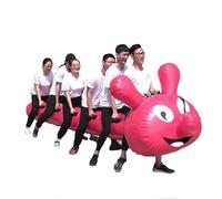 Juego de Equipo Juegos De Día De Campo Formación De Equipos Actividades Al Aire Libre Barco Dragón Colaboración Grupal Juegos For 4 A 12 Jugadores For El Hogar Escuela Empresa(Pink,10 seats/L-6M)