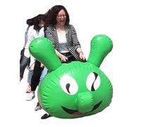 Juego de Equipo Juegos De Día De Campo Formación De Equipos Actividades Al Aire Libre Barco Dragón Colaboración Grupal Juegos For 4 A 12 Jugadores For El Hogar Escuela Empresa(Green,6 seats/L-4M)