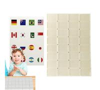 Juego de escape del lado del mar Mahjong Sets, bloques de juegos de escape del lado del mar | Kit de juego de bloques de Mahjong de escape, juego de Mahjong con pegatinas con patrones claros para
