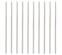 Juego de escariadores de mandril, 10 piezas, escariador de máquina de ranura recta de acero de alta velocidad, herramienta de corte de acabado de orificios de precisión para máquin