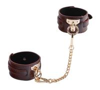 Juego De Esclavos Para Adultos,Bdsm,Bondage,Esposas Sexuales Marrones,Juguetes Sexuales Para Parejas,Mujeres,Restricciones,Esposas Suaves,Accesorios,Negro,Talla Única