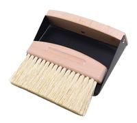 Juego de escoba y recogedor pequeño adecuado para tareas de limpieza de máquinas de café, herramienta profesional de limpieza de madera, accesorios de café
