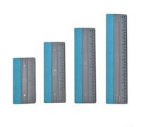 Juego de escobilla de goma para ventana de coche con varios tamaños y fieltro para evitar arañazos y acabado suave