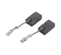 Juego de escobillas de carbón 1607000V37 para amoladora angular Bosch GWS 12-125, piezas de repuesto de 6 x 10 x 16 mm con resortes y cables, compatible con AG50-11VSPD AG40-85P