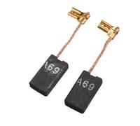 Juego de escobillas de carbón de repuesto para GBH5400, GBH5-38, GBH5-40D, GSH38, GSH500, GSH5, TSH5000, GSH5X, A69 - 2 piezas, 22,9 x 12,2 x 6 mm