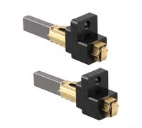 Juego de escobillas de carbono de repuesto para motores de aspiradora 6 5 x 11 x 32 mm, par de tamaño que apoya la eficiencia del motor y reduce el tiempo de inactividad