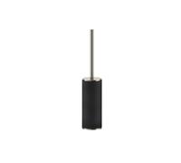 Juego de escobillas de pedestal Gessi Inciso, contenedor negro mate, 58544149, Color: Óptica Finox