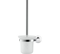 Juego de escobillas Duravit D-Code, para colgar en la pared, 0099271000, Color: cromado