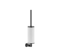 Juego de escobillas Gessi Inciso para montaje en pared, contenedor blanco mate, 58519187, Color: Bronce antiguo