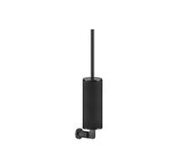 Juego de escobillas Gessi Inciso para montaje en pared, contenedor negro mate, 58520735, Color: Bronce cálido PVD