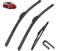Juego de Escobillas Limpiaparabrisas Coche para Hyundai Accent RB Hatchback 2011-2018 26in+16in+11in, Cepillo Para Parabrisas Y Ventana Accesorios Ventanas