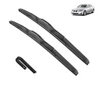Juego de escobillas limpiaparabrisas compatible con Lexus IS MK2 2006-2012 XE20 USE20 GSE20 Cepillos for parabrisas delantero IS250 IS200 IS300h IS220d (Color : Front, Size : LHD)