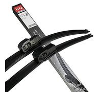 Juego de escobillas limpiaparabrisas delanteras sin marco Aero HQ Automotive - ADA22-621, caja doble