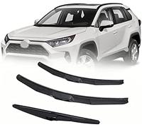 Juego de escobillas limpiaparabrisas Delanteras y traseras de Coche, para Toyota RAV4 RAV-4 XA50 2019 2020 2021, escobilla limpiaparabrisas