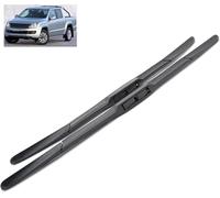Juego de escobillas limpiaparabrisas delanteras y traseras para Amarok 2010-2012 24+22 Parabrisas De Coche Escobillas Cepillo de Lluvia