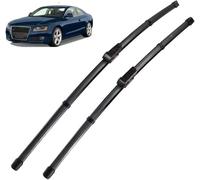 Juego de escobillas limpiaparabrisas delanteras y traseras para Audi A5 2008-2016 24+20 Parabrisas De Coche Escobillas Cepillo de Lluvia
