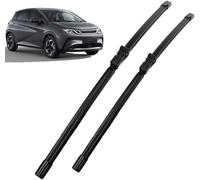 Juego de escobillas limpiaparabrisas delanteras y traseras para BYD Dolphin 2021-2024 24+16 Parabrisas De Coche Escobillas Cepillo de Lluvia