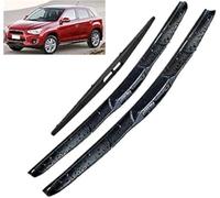 Juego de escobillas limpiaparabrisas delanteras y traseras para Mitsubishi ASX 2010-2017 24in+21in+10in Parabrisas De Coche Escobillas Cepillo de Lluvia