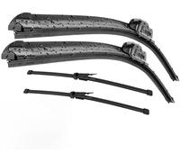 Juego de escobillas y Brazo de limpiaparabrisas Trasero Apto para Mini Clubman R55 2007-2012 19 Pulgadas + 18 Pulgadas + 12 Pulgadas + 12 Pulgadas, reemplazo del Conjunto de limpiaparabrisas.