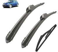 Juego de escobillas y Brazo de limpiaparabrisas Trasero Apto para Mini One Cooper SD Hatch F55 F56 2013-2019 19 Pulgadas + 18 Pulgadas + 10 Pulgadas, reemplazo del Conjunto de limpiaparabrisas.