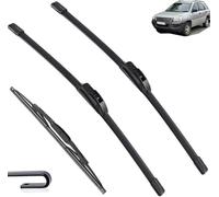 Juego de escobillas y Brazo de limpiaparabrisas Trasero para KIA Sportage JE/KM 2005-2010 24 Pulgadas + 16 Pulgadas + 13 Pulgadas, reemplazo del Conjunto de limpiaparabrisas.