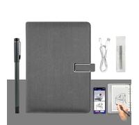 Juego de Escritura Inteligente con tecnología XNote-AI,Papel con Tinta electrónica con sincronización en Tiempo Real y Bluetooth 5.0, Cuaderno Digital,Cuaderno Inteligente Reutilizable(Gray)