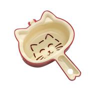 Juego de escurridor y colador de cocina,Diseño de Gato con Mango Ergonómico - Juego de Bol y Cesto Escurridor - para Uvas Lechuga Fresas Tomates