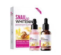 Juego de esencia facial Caracol y Niacinamida Suero Eliminador de Manchas Blanqueador Acinamida, aclara la piel y reduce las manchas, 30 ml x 2 unidades, cuida intensamente la piel