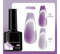 Juego de Esmalte de Uñas en Gel | Kit De Esmalte Que Cambia De Color - Kit De 6 Unidades Uñas Gel Duradera Por 21 Días Para Salón Bodas Eventos