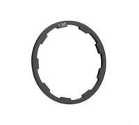 Juego de espaciadores de cubo de aleación para casete de 7, 8, 9, 10, 11 velocidades, aluminio 6061 para lavadora de bicicleta con diseño ranurado para cuña de cuerpo libre, junta de afinación fina de