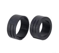 Juego de espaciadores de manillar de 25,4 mm a 31,8 mm, anillos de cuña adaptadores, arandelas de plástico para montaje en computadora para dispositivos similares y manubrio de ciclismo