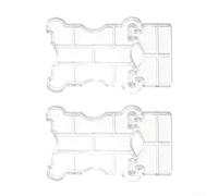 Juego de espaciadores de pared de sofá, acrílico transparente, mantenedor de huecos de muebles, espacio constante, detiene rozaduras, colocación sin herramientas, para sofás, camas, armarios, se