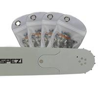 Juego de espada de sierra de 75 cm Solid Drive con 4 cadenas de cinceles de 3/8" 98TG de 1,5 mm para Husqvarna 572XP