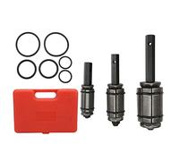 Juego de esparcidor de silenciador expansor de tubo de escape de 3 piezas, herramientas universales de reparación de automóviles, construcción de acero resistente con tratamiento