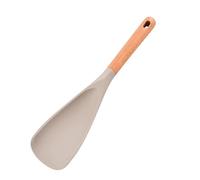 Juego de espátulas de silicona, material resistente con asas ergonómicas para cocinar versátiles en tu cocina (gris, 29 x 7 cm)