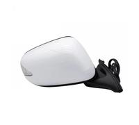 Juego De Espejos Retrovisores Para Jazz Para Fit GE6 GE8 2009-2014 Espejo Retrovisor Exterior Coche Conjunto 3/7 Cables Luz Señal Giro Plegable Eléctrica(Right-7 Wire White)