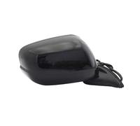 Juego De Espejos Retrovisores Para Jazz Para Fit GE6 GE8 2009-2014 Espejo Retrovisor Exterior Coche Conjunto 3/7 Cables Luz Señal Giro Plegable Eléctrica(Right-3 Wire Black)