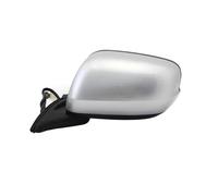 Juego De Espejos Retrovisores Para Jazz Para Fit GE6 GE8 2009-2014 Espejo Retrovisor Exterior Coche Conjunto 3/7 Cables Luz Señal Giro Plegable Eléctrica(Left-3 Wire Silver)