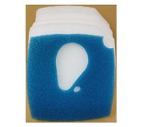 Juego de esponja de fieltro y filtro compatible con Eheim Professional 3e 450,600T, 700, 2076, 2078