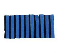 Juego de esponjas aplicadoras de revestimiento de cerámica para coche, 10 unidades de almohadillas de espuma de doble densidad (azul, duro, negro, suave) para aplicación de sellador de cera, 70 x 50 x