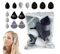 Juego de esponjas de maquillaje, licuadora de esponjas de belleza - Esponja mezcladora de base para maquillaje,Licuadora de esponja de belleza para base líquida, corrector en polvo, protector solar y