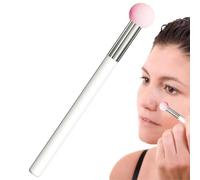 Juego De Esponjas Para Difuminar Cosméticos - Tampón Para Párpados De Precisión, En Crema | Esponja De Cabeza En Ángulo, Aplicador De Maquillaje De Acabado, Herramienta De Base